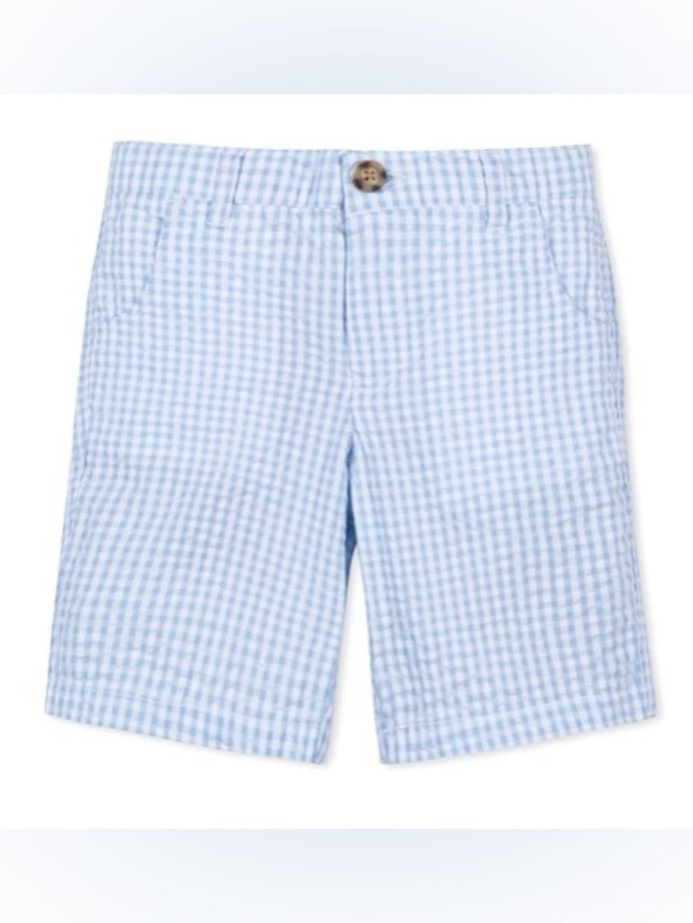 Hope & Henry Organic Blue Seersucker Short (Size: 3T) NWT